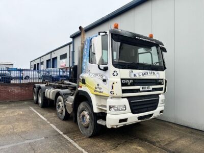 2011 DAF CF 410 8x4 Big Hook Loader