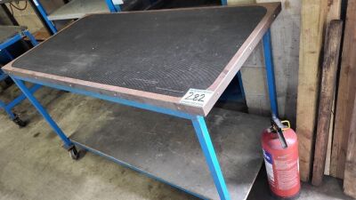 Large Wheeled Work Bench