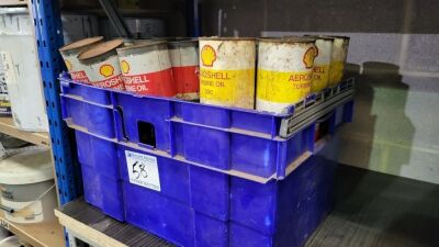 Quantity of Shell Turbine Oil