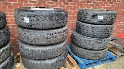 8x Steel Wheel & Tyres