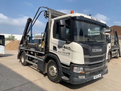 2019 Scania P250 4x2 Telescopic Skip Loader