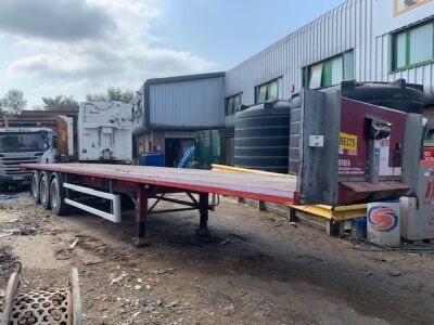 2013 Cartwright Triaxle Flat Trailer - 2