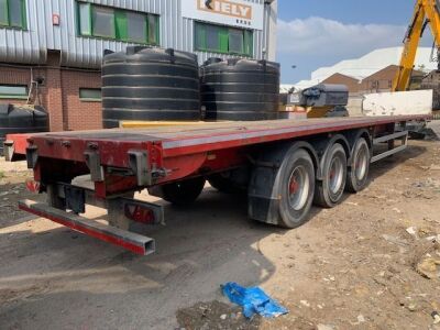 2013 Cartwright Triaxle Flat Trailer - 6