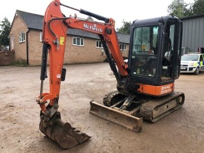 2013 Hitachi ZX29U-3 CLR Mini Digger