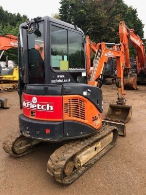 2013 Hitachi ZX29U-3 CLR Mini Digger - 4