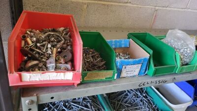 Quantity of Various Nuts, Bolts & Washers 