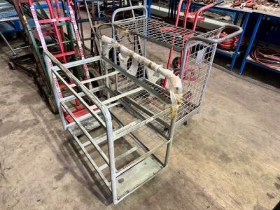 2x 4 Wheel Trolleys 