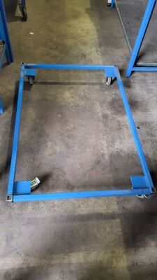 Large Steel Frame Base with Wheels