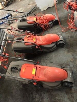 3 x Unused Flymo Electric Mower