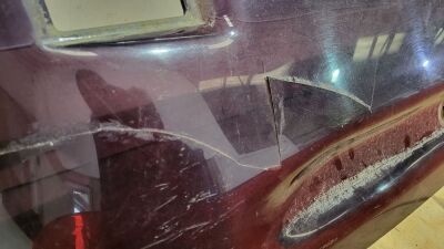 Scania 134 Topline Deep Black Tinted Sun Visor - 2