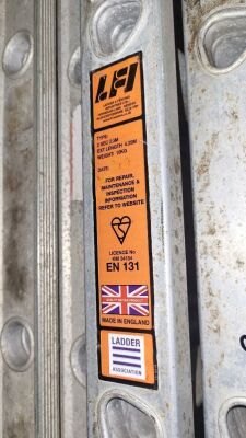 2x 9 Tread Double Lift Ladders - 2