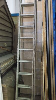 2x 9 Tread Double Lift Ladders - 3