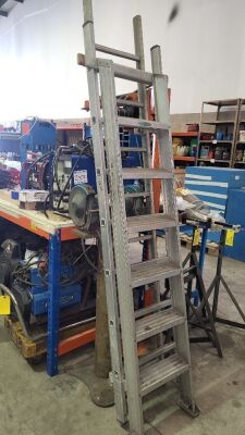 3x Various Size Ladders - 3