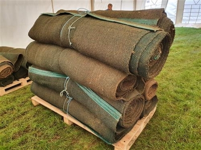 8 x 6' x 60' Rolls of Green Matting  - 5