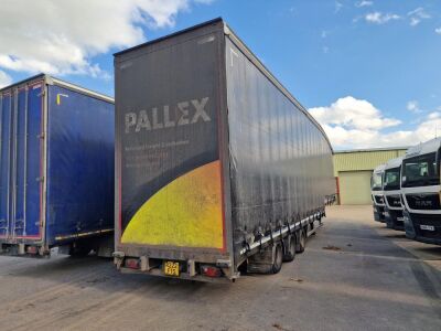 2013 Montracon Triaxle Curtainside Double Deck Trailer  - 4