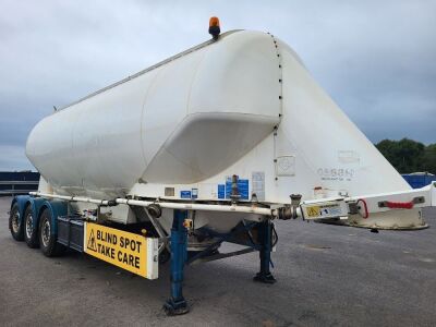 2005 Feldbinder 40³ Triaxle 3 Pot Powder Tanker