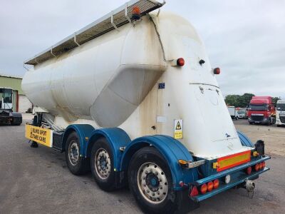 2005 Feldbinder 40³ Triaxle 3 Pot Powder Tanker - 3