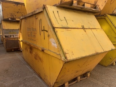 14yrd Enclosed Skip