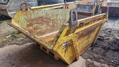 8yrd Skip c/w: Crane Lift Brackets