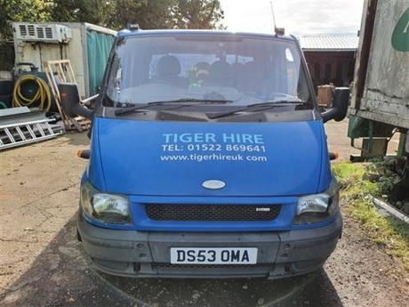 2003 Ford Transit Crew Cab Drop Side Pick Up 