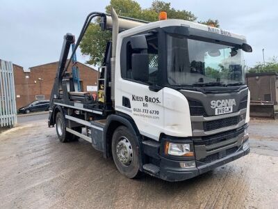 2019 Scania P250 4x2 Telescopic Skip Loader