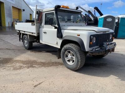 2005 Land Rover Defender 130 Crane Dropside Pickup - 13