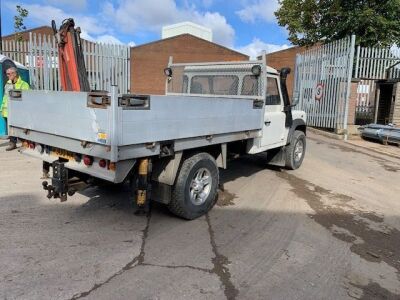 2005 Land Rover Defender 130 Crane Dropside Pickup - 14