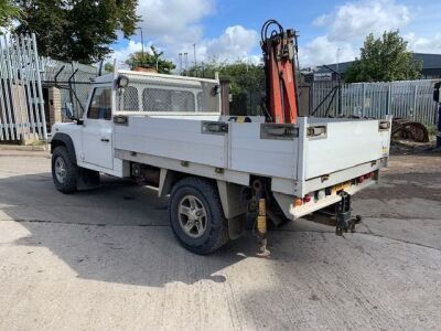 2005 Land Rover Defender 130 Crane Dropside Pickup - 15