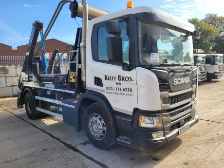 2019 Scania P250 4x2 Telescopic Skip Loader