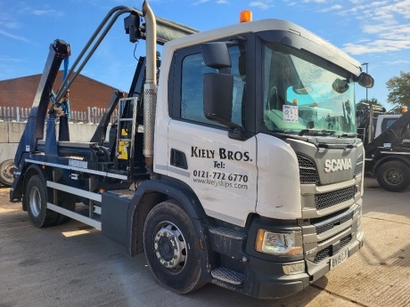 2019 Scania P250 4x2 Telescopic Skip Loader