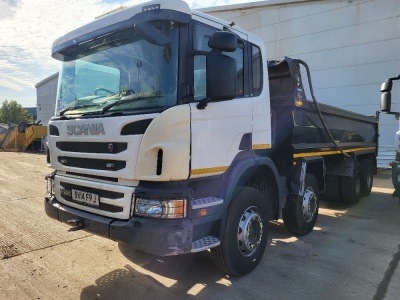 2014 Scania P360 8x4 Steel Body Tipper