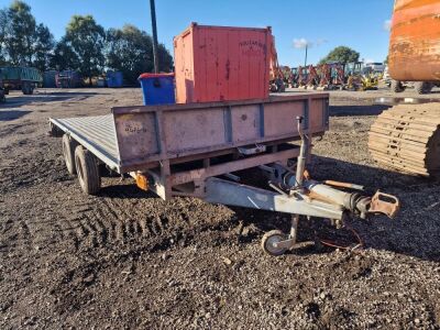 Ifor Williams LM126 Drawbar Flat Trailer