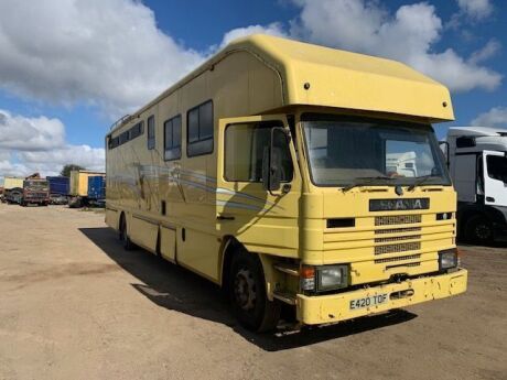 1988 Scania 4x2 Horse Box P92