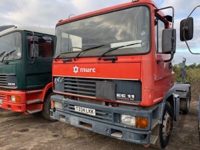 1999 ERF EC11 4x2 Tractor Unit