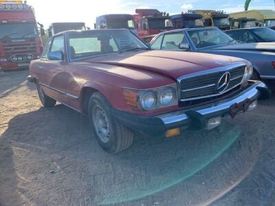 1985 Mercedes 380SL 2dr Convertible 