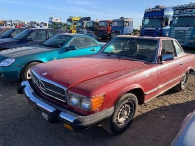 1985 Mercedes 380SL 2dr Convertible  - 2