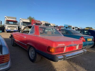 1985 Mercedes 380SL 2dr Convertible  - 3
