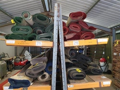 Qty of Used Marquee Cord Carpet, Various Lengths & Colours 