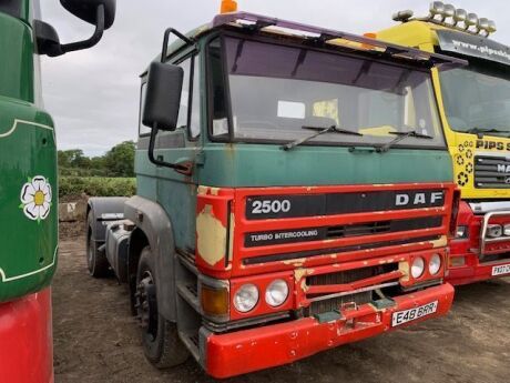 1988 DAF 2500 4x2 Tractor Unit