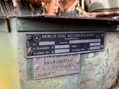Old School Mercedes 1418 4x2 Tractor Unit - 15