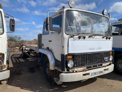 1985 Volvo F6S 4x2 Beavertail