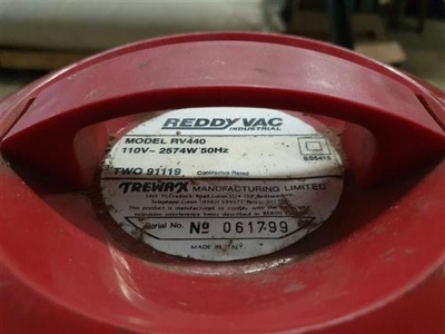 Reddy Vac Industrial  110v Vacuum - 4