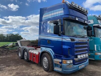 2004 Scania R580 V8 6x2 Midlift Tractor Unit