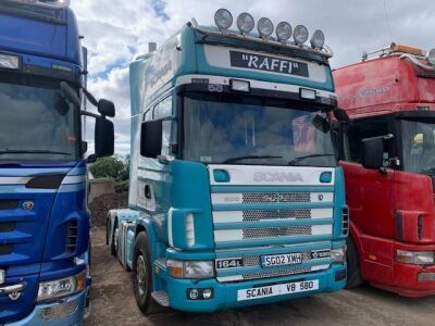 2002 Scania 164L 580 V8 Midlift Tractor Unit