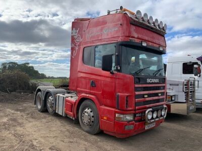 2003 Scania 164L 580 V8 6x2 Midlift Tractor Unit
