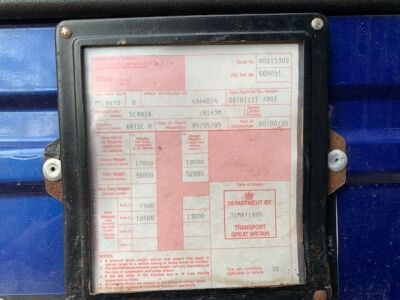 1995 Scania 143M 4x2 Tractor Unit V8 - 22
