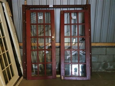 Marquee Double Door Frame & Doors 