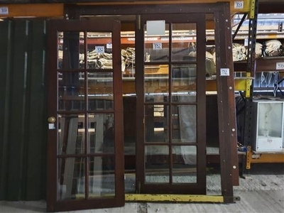 Marquee Double Door Frame & Doors 