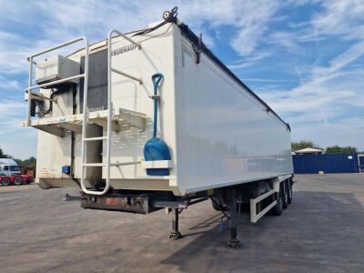 2018 Fruehauf Triaxle Alloy Body Tipping Trailer