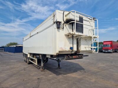 2018 Fruehauf Triaxle Alloy Body Tipping Trailer - 2